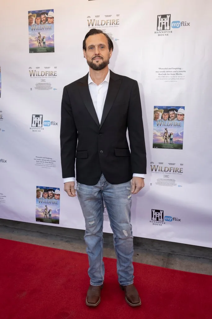 Samuel French at the Wildfire premiere in Fort Worth